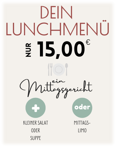 Mittagsmenü